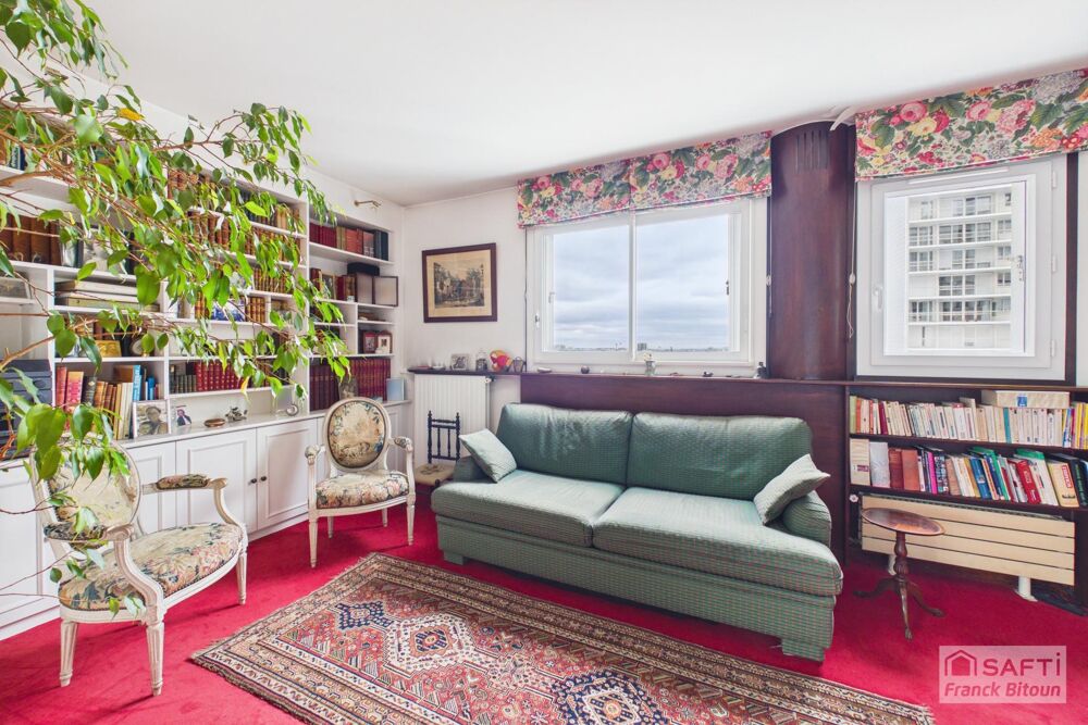 Vente Appartement 4 pièces lumineux en angle avec vue dégagée et loggia. Levallois-perret