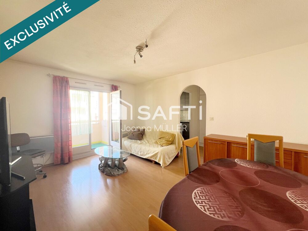 Vente Appartement À VENDRE – APPARTEMENT T2 AVEC GARAGE – SAINT-LOUIS Saint-louis