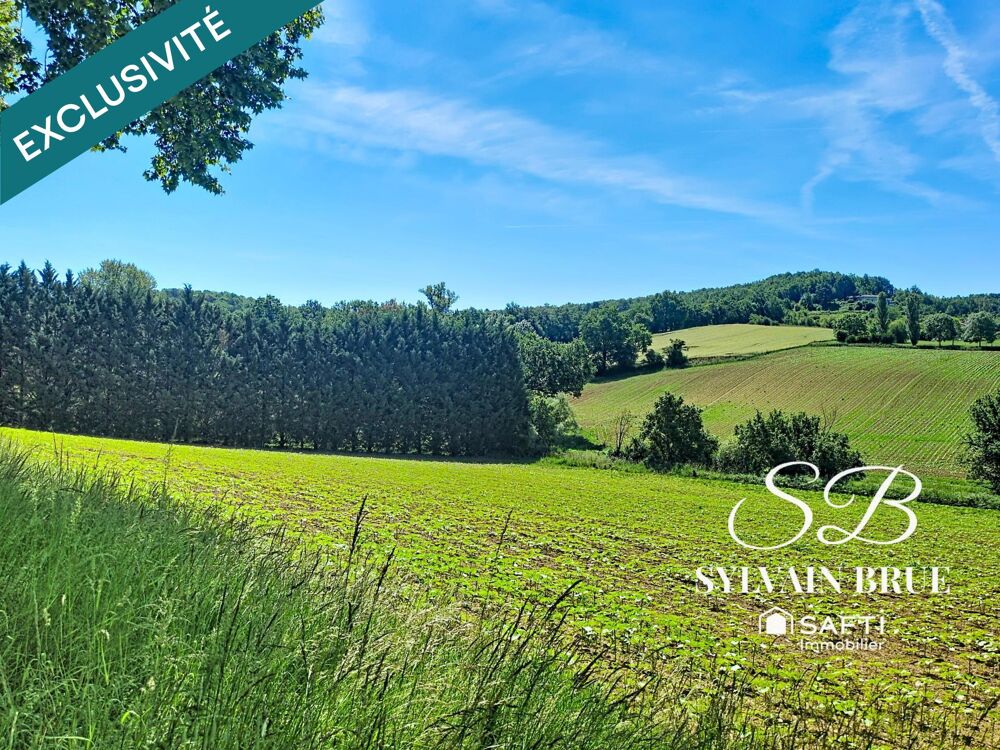 Vente Terrain Terrain à bâtir, divisible avec ruisseau à Lauzerte Lauzerte