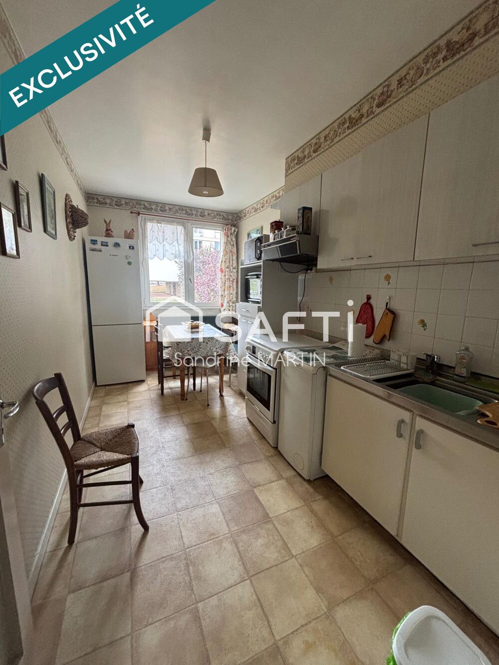 Vente Appartement Appartement T3, 68m2, 2 caves et un garage Clermont-ferrand