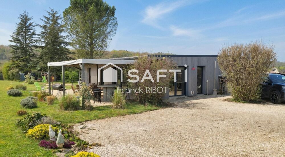 Maison ossature bois 88m2 sur 1937m2 de terrain