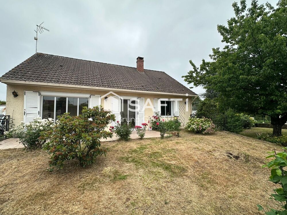 Vente Maison Pavillon 88 m², 3 pièces, 2 chambres, bureau, garage, terrain Saint-martin-sur-ocre