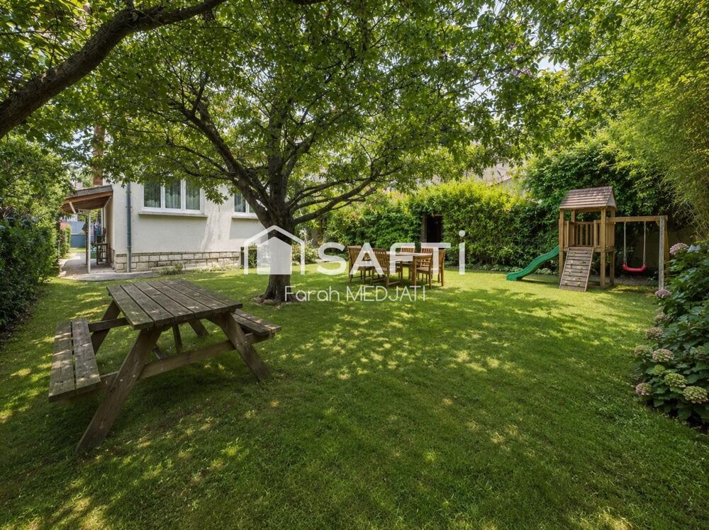 Maison familiale avec jardin sans vis-à-vis