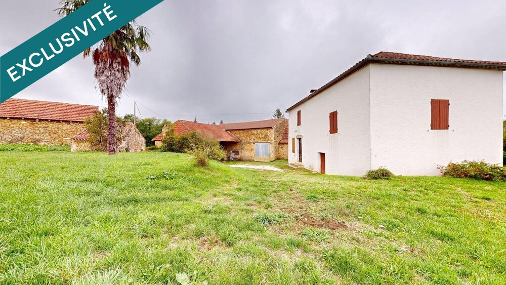 Vente Maison Maison avec dépendances en pierre au calme Saint-cernin-de-l'herm