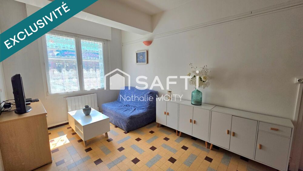 Appartement T3 de PLAIN PIED à seulement 2 minutes de la plage, grande cour, cave et dépendance