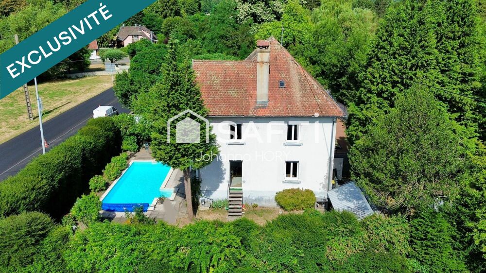 Vente Maison Maison de Maître de caractère – 153 m² – Terrain clôt de 12 ares avec piscine Fellering