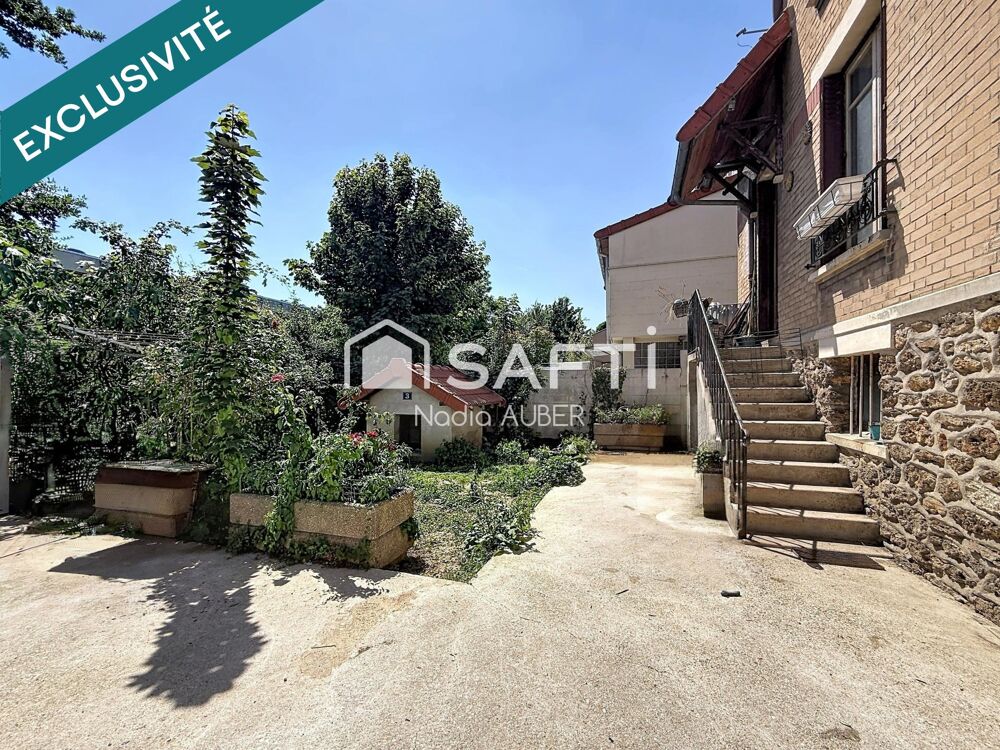 Vente Maison MAISON  AVEC  GARAGE PARKINGS ET  GRAND JARDIN – 613 m² DE TERRAIN – VITRY-SUR-SEINE ARDOINES Vitry-sur-seine