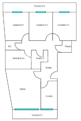  Appartement  vendre 4 pices 94 m