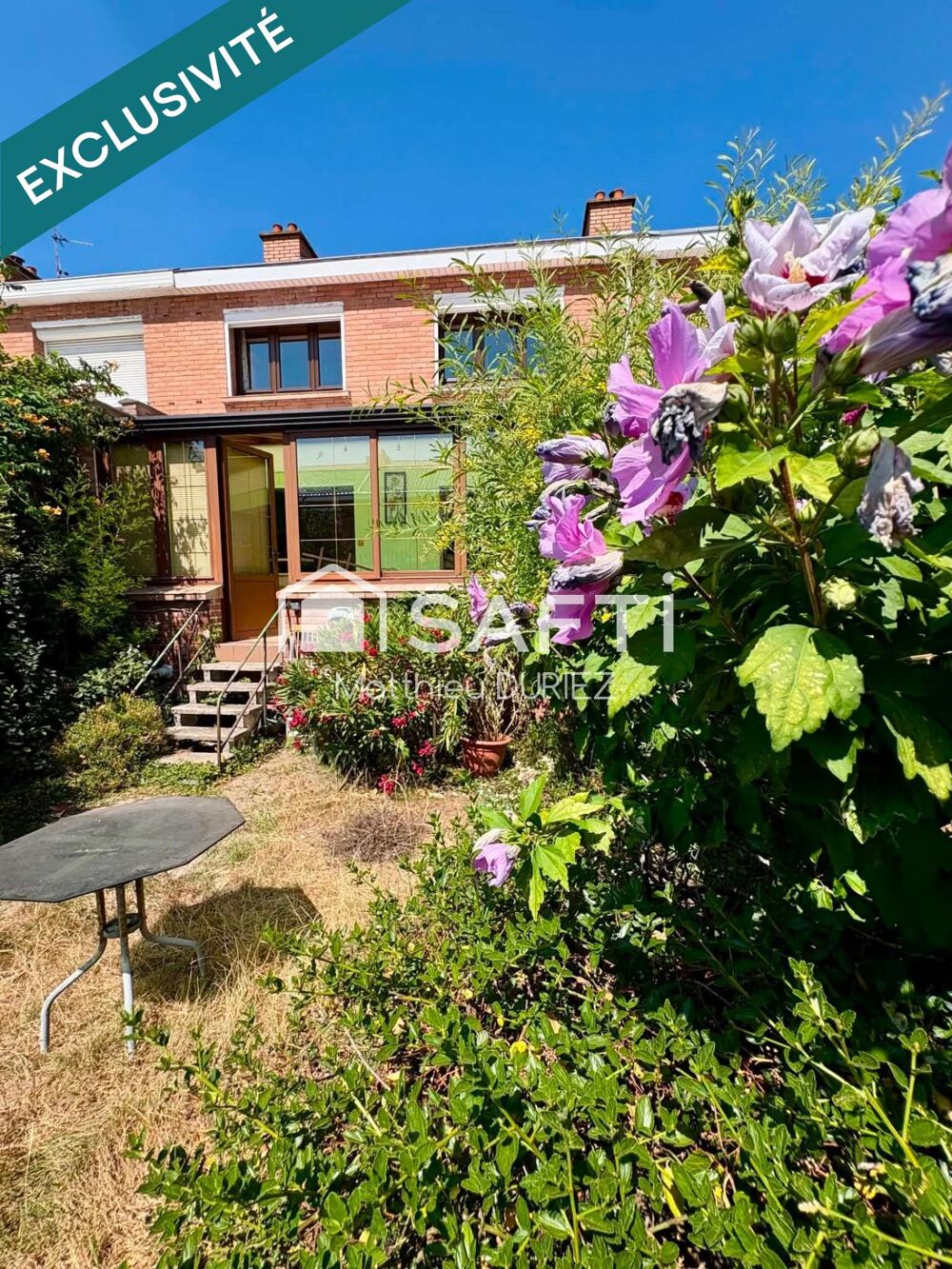 Vente Maison MAISON PETITE-SYNTHE 100 M² GARAGE JARDIN SUD CAVE Dunkerque