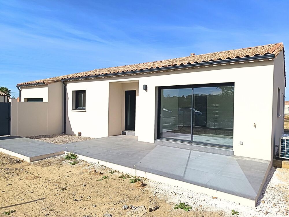 Vente Maison Villa neuve à étrenner en frais de notaire réduit,  106m² sur terrain de 398m² avec garage Cruscades