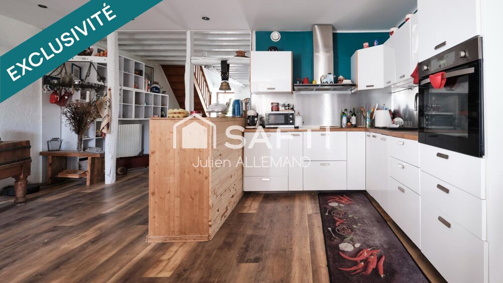 Maison en pierres, offrant de beaux volumes !