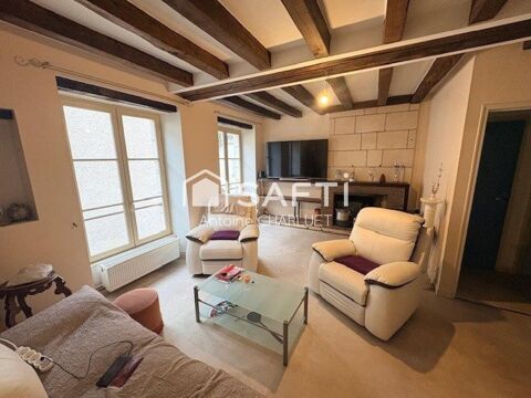   Bureau de 60m² avec un appartement de 72m² en centre ville 