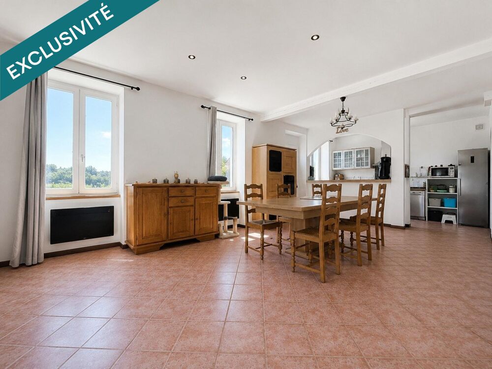 Vente Maison Maison en pierre de 142 m² – Garage 105 m² – Terrain 1 078 m² Charmes-sur-l'herbasse