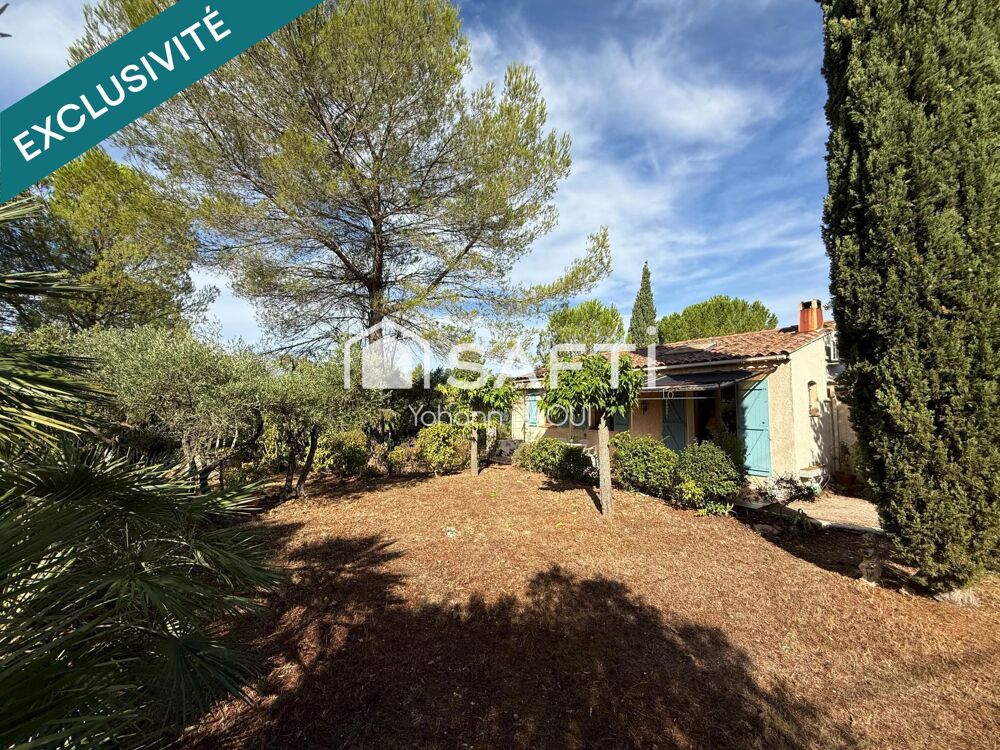 Vente Maison Carc�s - Jolie maison de plain-pied avec terrain et garage. Carces