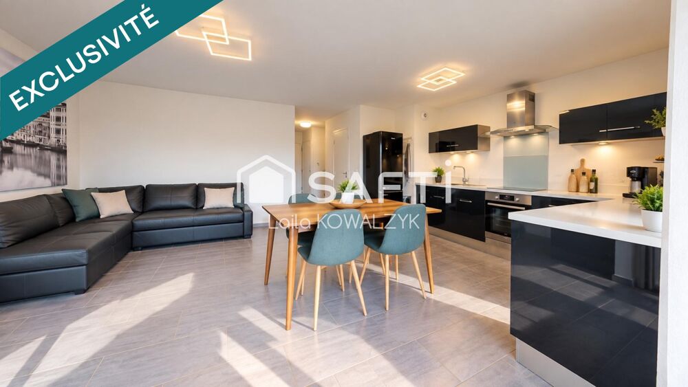 Vente Appartement BOURGOIN-JALLIEU – LA GRIVE | T3 récent – Terrasse – Parking – Climatisation Bourgoin-jallieu
