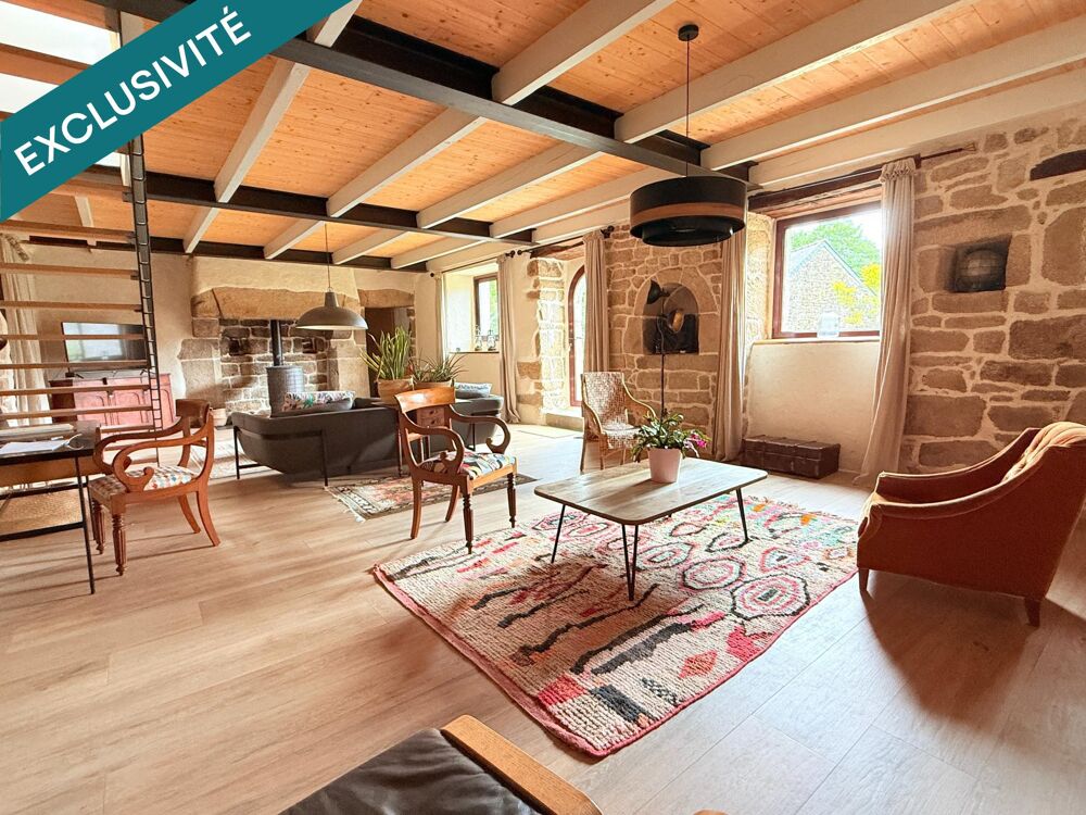 MAGNIFIQUE LONGERE DE 268 M2 ENTIEREMENT RENOVEE SUR TERRAIN DE 8181 M2
