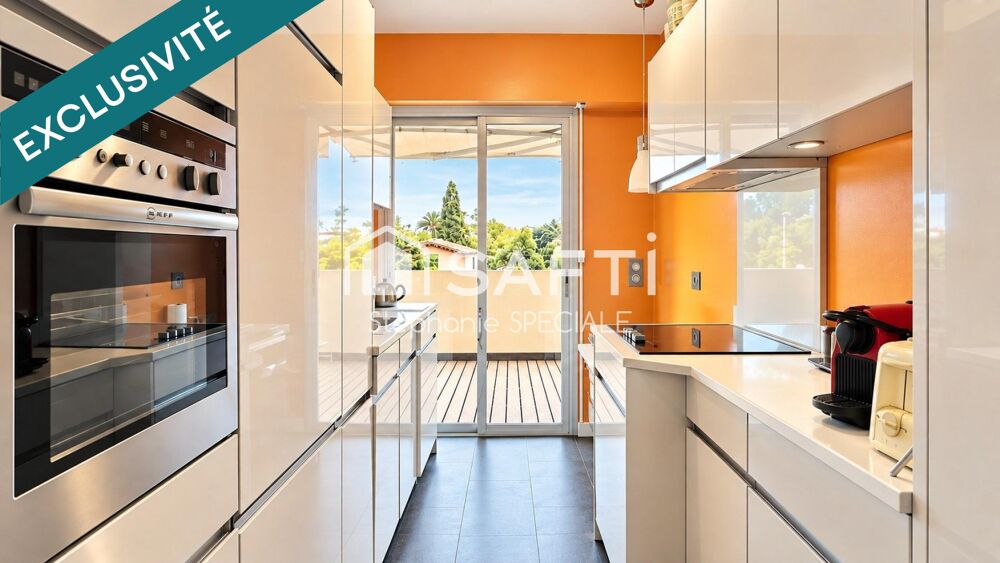 Vente Appartement CANNES – PARC IMPÉRIAL | ÉLÉGANT 3 PIÈCES AVEC TERRASSES, STATIONNEMENT & CAVE Cannes
