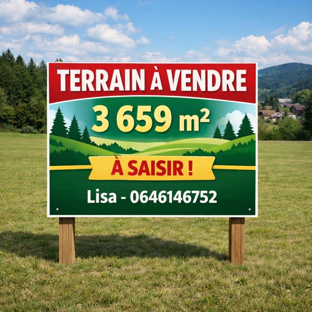 Vente Terrain Terrain constructible - Gérardmer - Fort potentiel Gerardmer