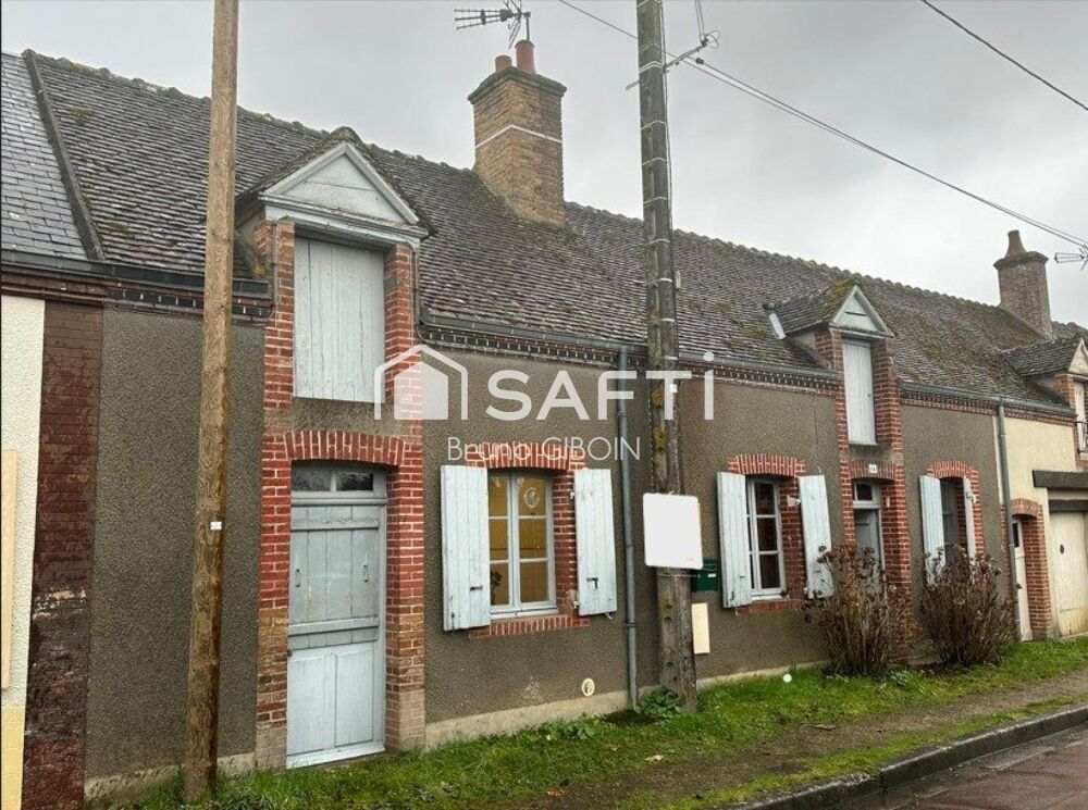 Maison en Sologne, 70 m², 3 pièces, terrain clos