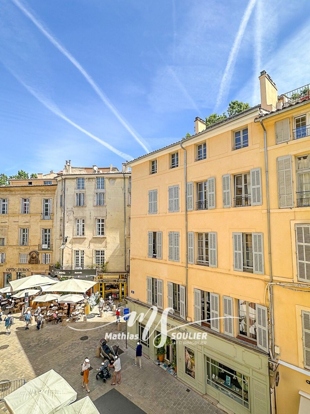 Vente Appartement Studio de 36.44 m² rue Thiers - Immeuble bourgeois Aix-en-provence