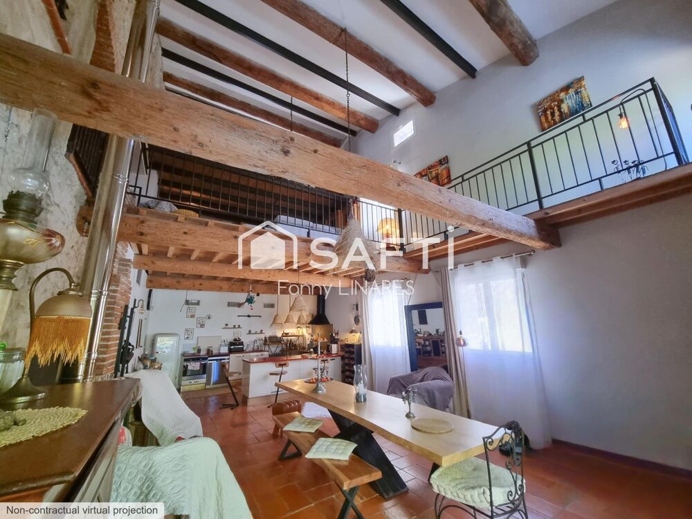 Vente Maison Cachet, grands volumes, confort, extérieur Saint-féliu-d'avall