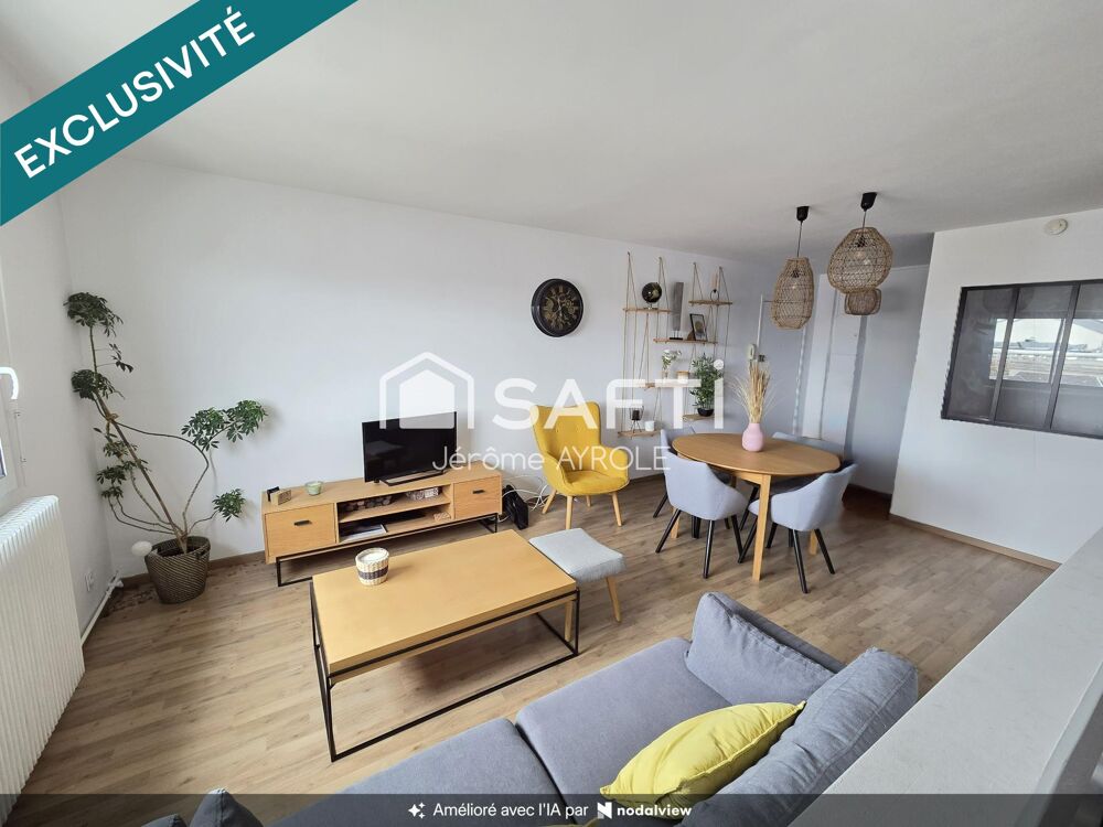 Vente Appartement Appartement 63 m2 en hypercentre avec vue imprenable + parking + cave Arras