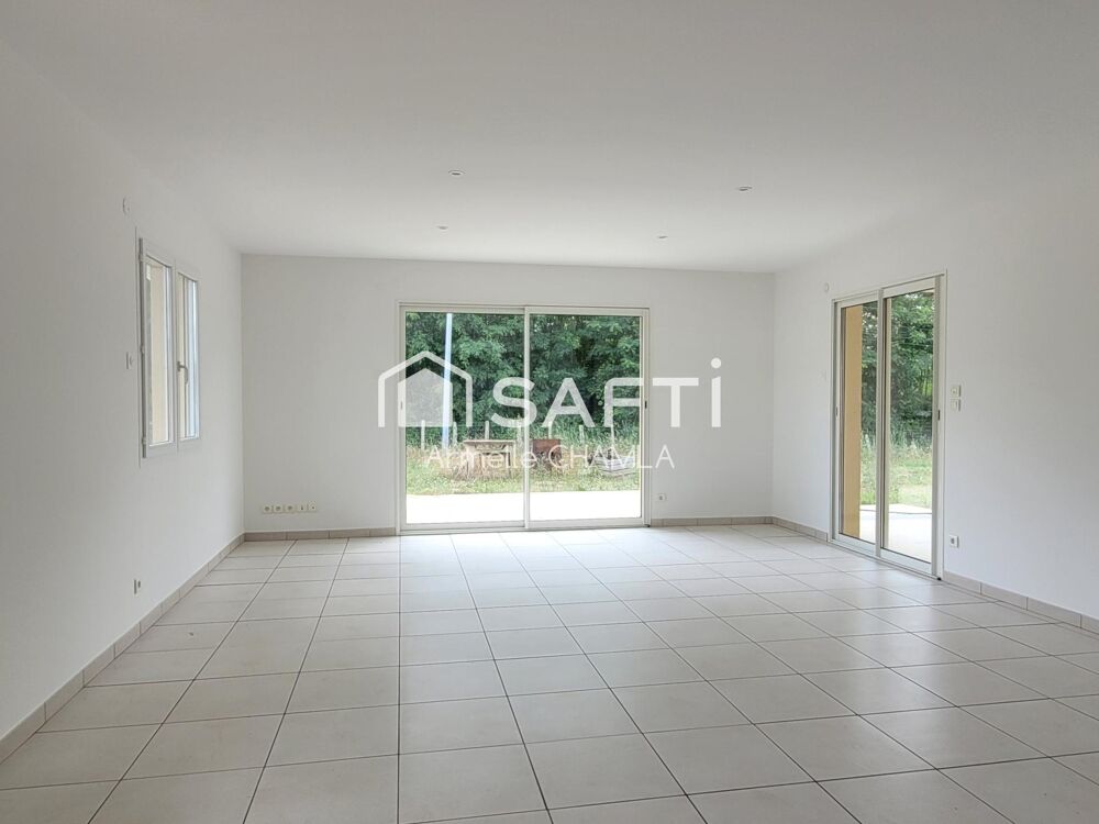 Maison plain-pied 3 chambres - garage