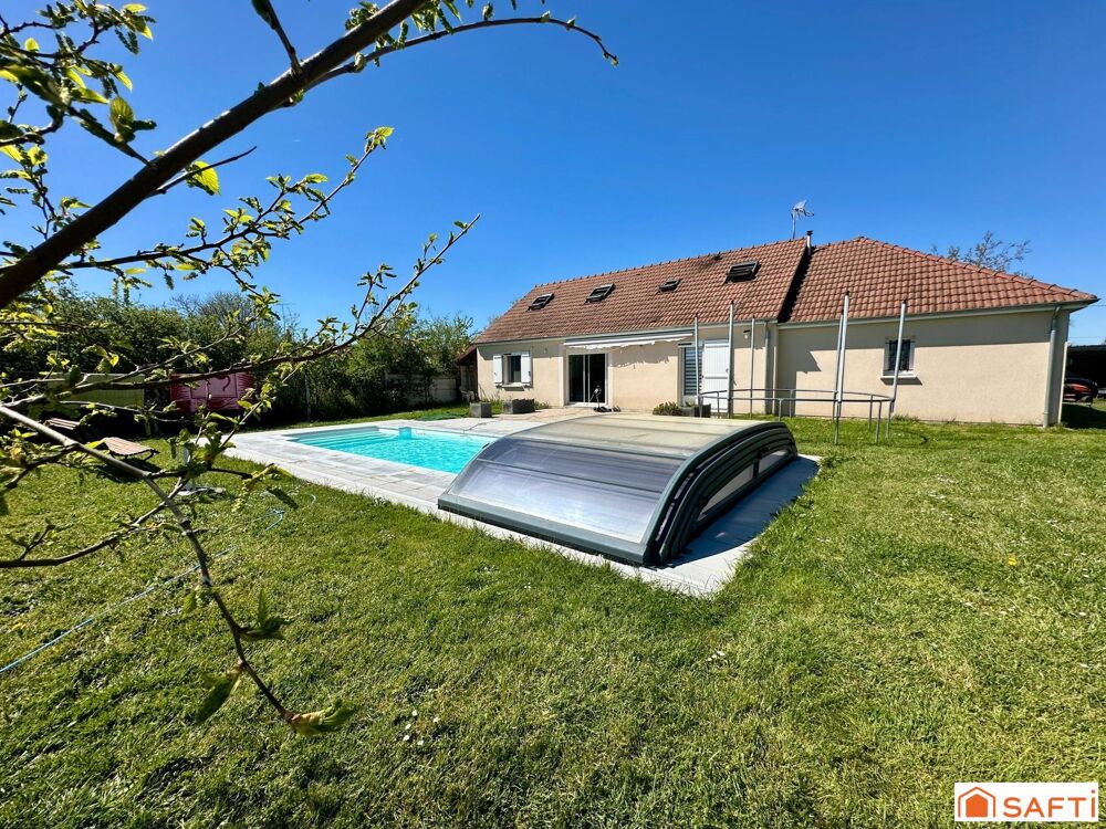 Maison récente avec 3 chambres et piscine !