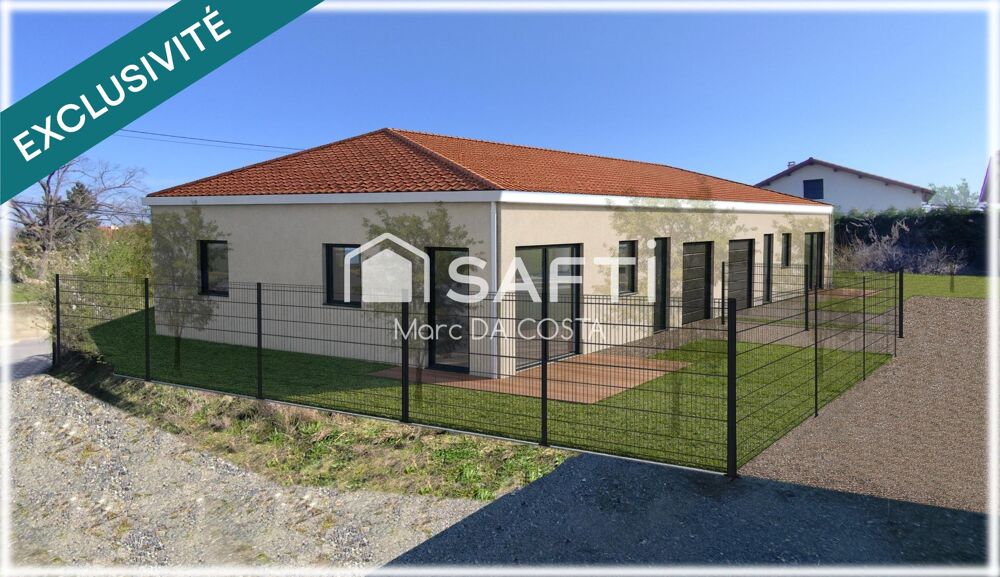 Vente Maison Maison neuve 2026, 90m2+garage, frais de notaire réduits Montbrison