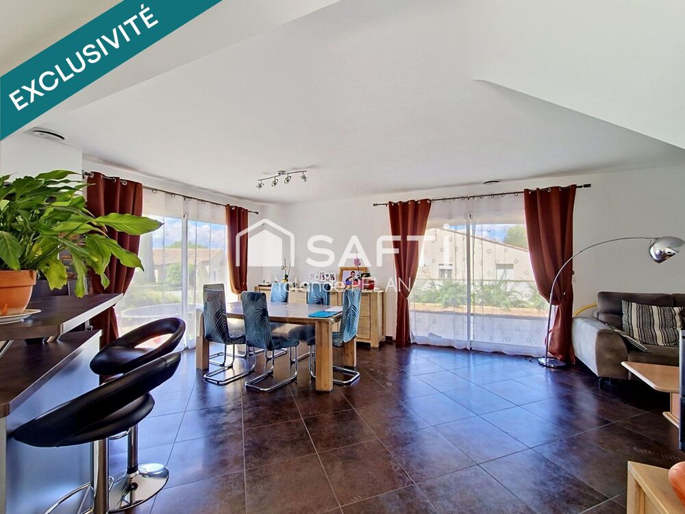 Vente Maison Maison de 2011, 4 chambres, garage, sous sol de 45 m² sur terrain de 380 m² Beziers