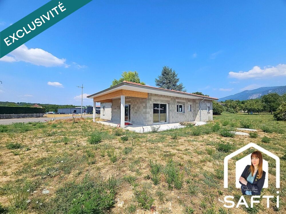 Maison neuve de 111 m² à terminer  Terrain de 1 210 m²