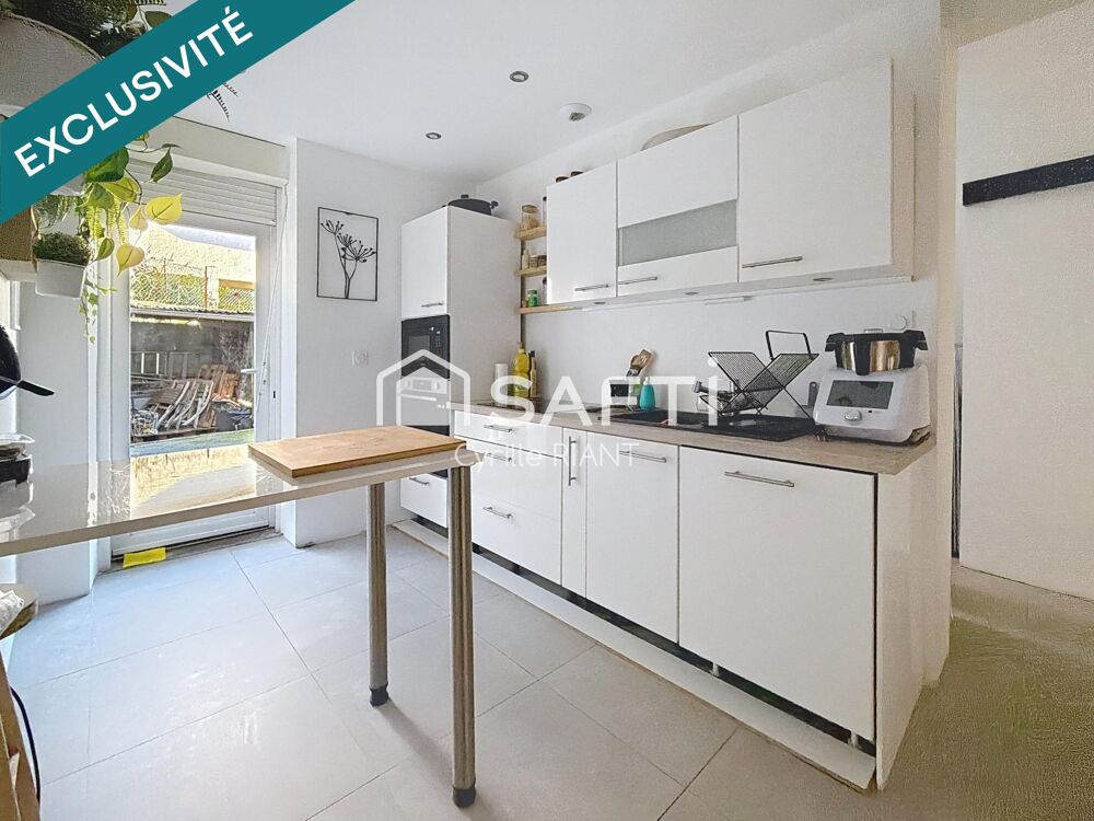 Maison de ville rénovée 113 m² avec jardin