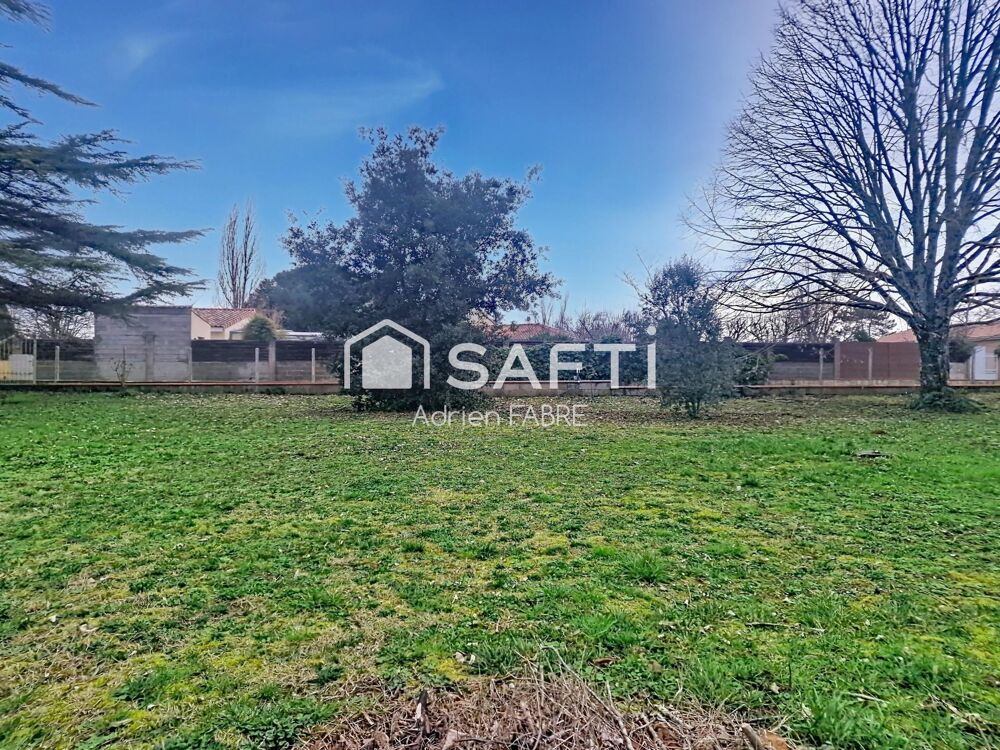 Vente Terrain TERRAIN À BÂTIR 800 M² – CLÔTURÉ – VRD RÉALISÉES Bessieres