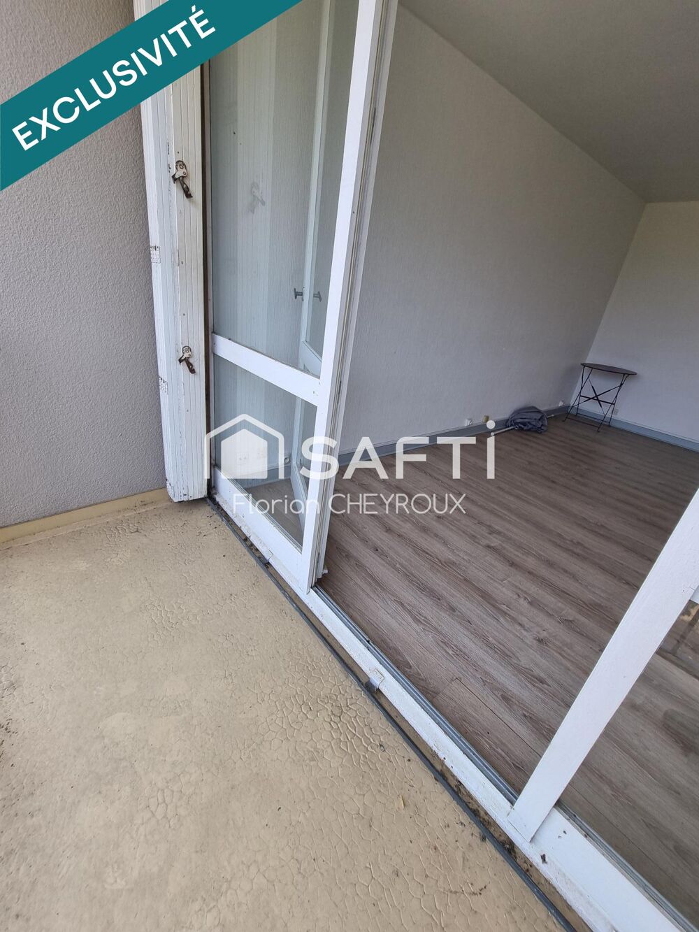 Vente Appartement T1 de 33 m² avec balcon, parking et cave, Roussillon Limoges