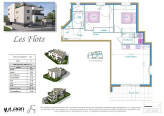  Appartement � vendre 3 pi�ces 65 m�