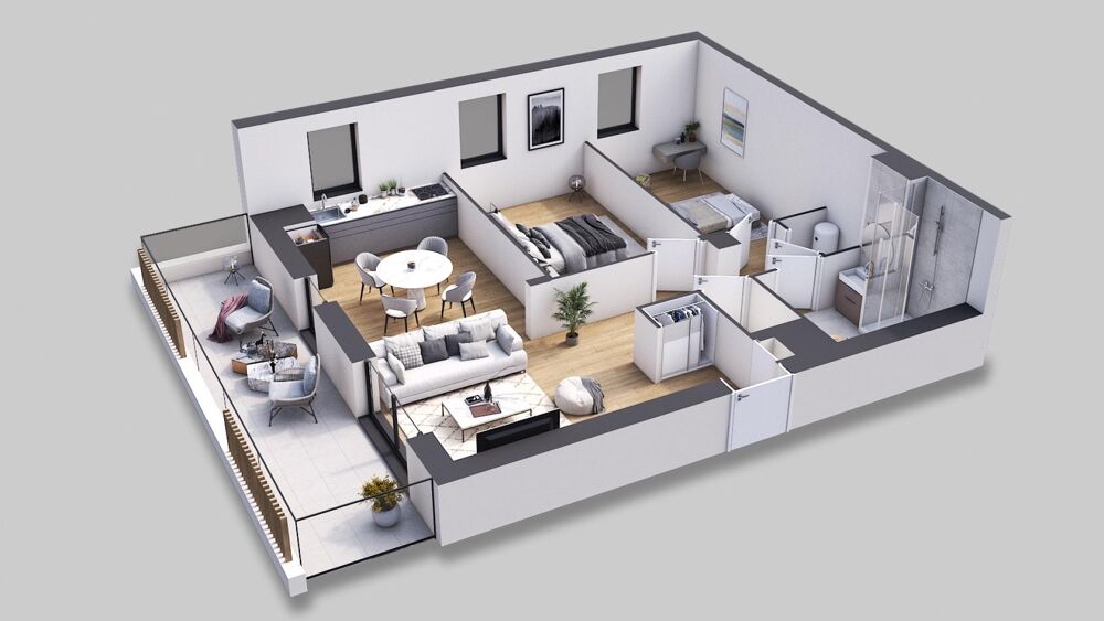 Vente Appartement VEFA rue Maurice Sambron Pontchateau