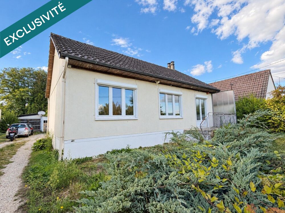 Maison de 90 m² habitable sur un terrain clos de 980 m²