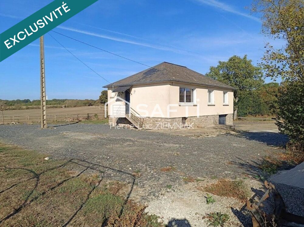 Pavillon sur sous-sol rénové en 2025- Bouère (53290)
