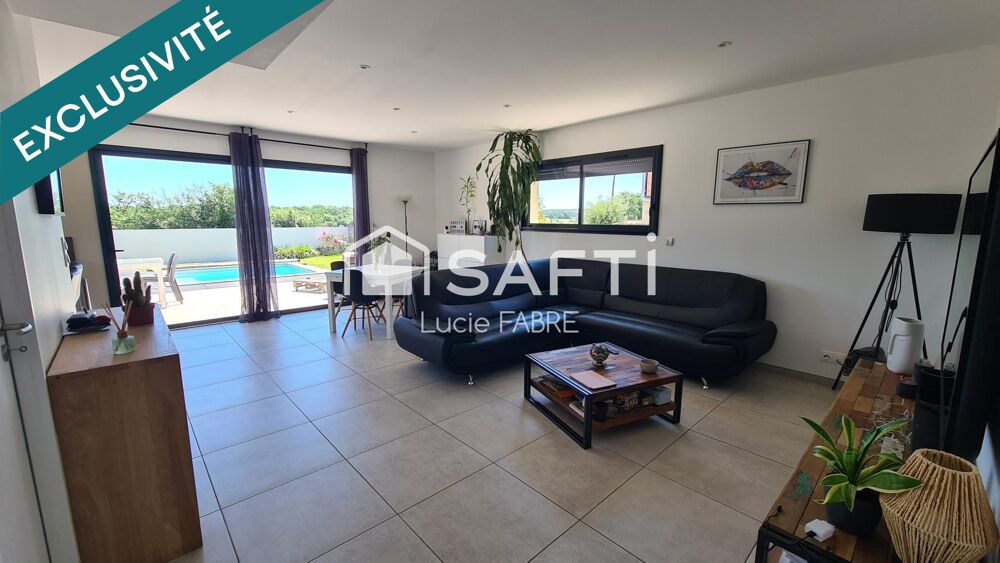 Vente Maison Maison contemporaine plain pied avec piscine Aussonne Aussonne