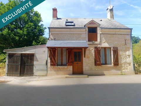   Maison pleine de charme à rénover – 71 m² – Terrain de 1 770 m² – Condé (36100) Maison - 4 pièce(s) - 71 m²