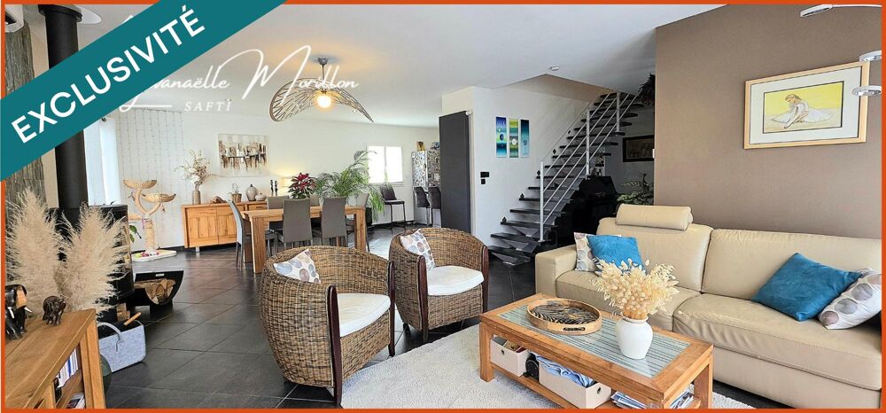Vente Maison Belle contemporaine, 4 chambres, garage, piscine Ambares-et-lagrave