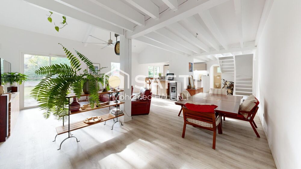 Vente Maison Port - 160 m² hacienda lumineux, grand terrain Sanguinet