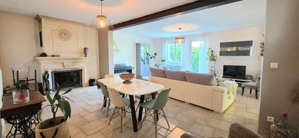 Maison pierre 5 chambres, piscine chauffée