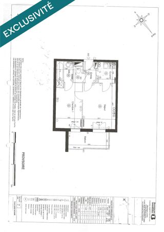  Appartement � vendre 2 pi�ces 45 m�