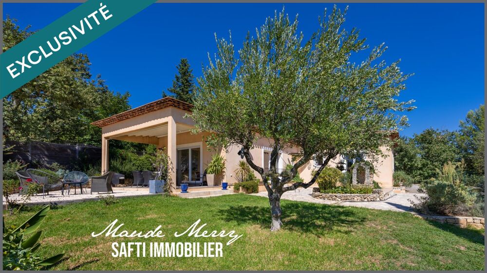 Vente Maison Propriété parfaitement entretenue - maison de plain-pied (construction 2020) d'environ 110 m2 - 3 chambres dont une suite parent Forcalqueiret