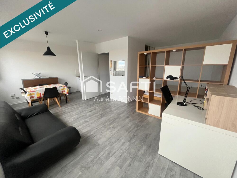 Talence - Appartement de 36m² hab vendu libre avec parking couvert