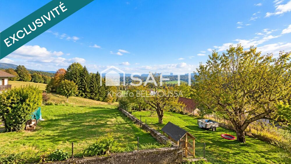 Vente Maison Maison familiale avec vue dégagée, grande terrasse et sous-sol de 140 m² Arboys en bugey