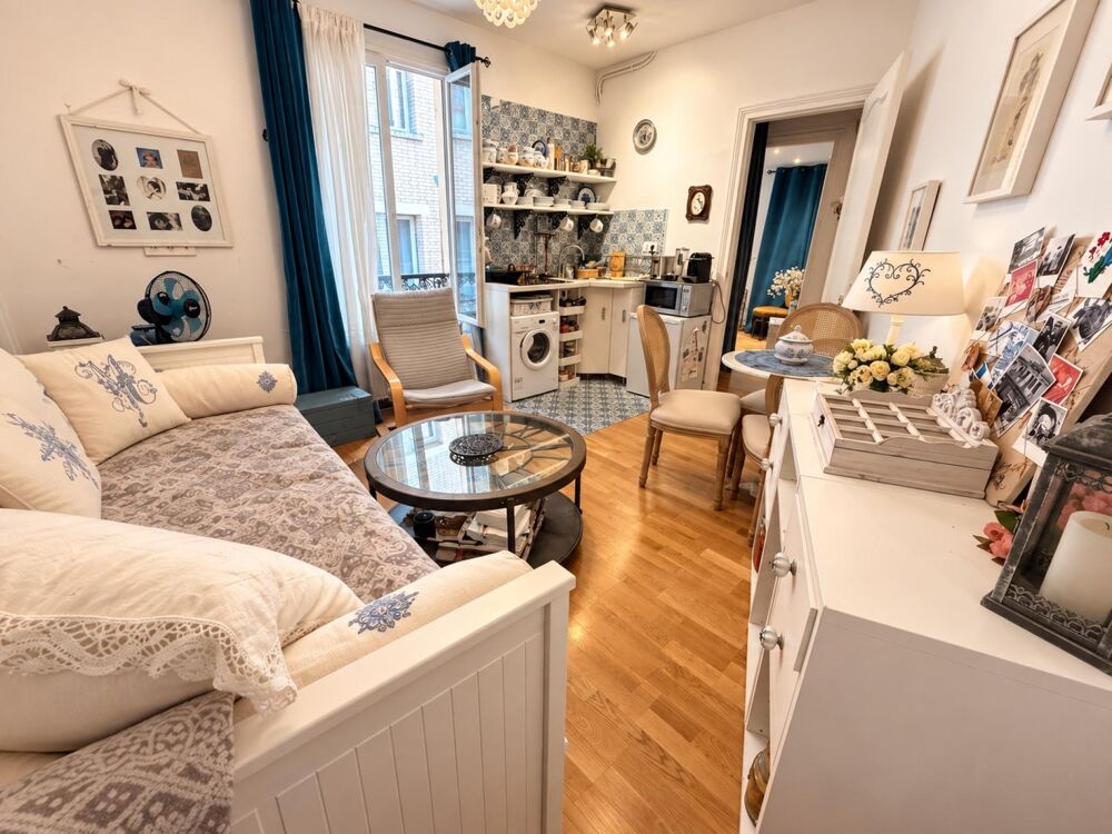 Vente Appartement Paris 16e – 2 pièces avec mezzanine Paris 16