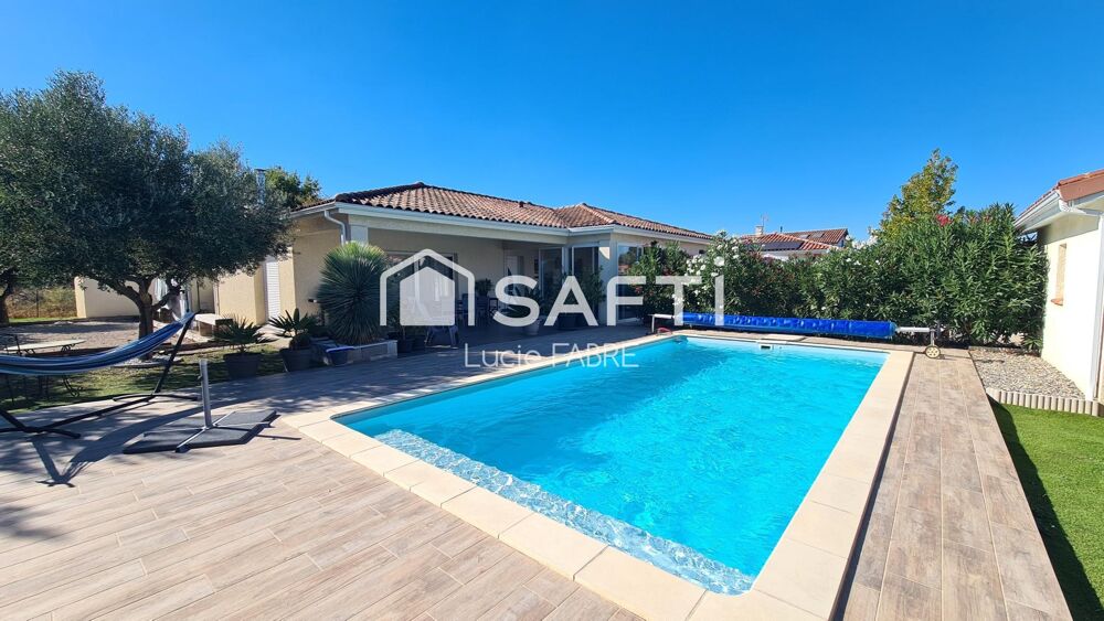 Vente Maison Aussonne, maison familiale de plain-pied avec piscine Aussonne