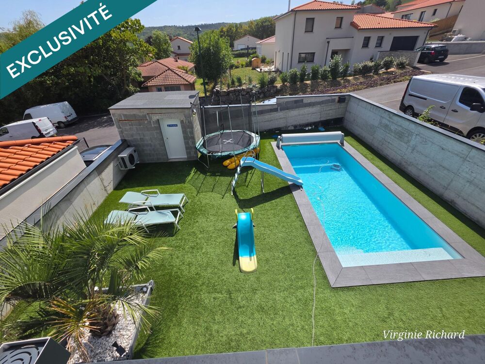 Vente Maison CONTEMPORAINE 2022 - Piscine chauffée et vue Chanonat